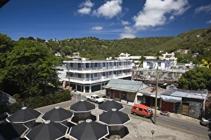 Mauritius, Rodrigues Island, Port Mathurin, downtown Mauritius, Rodrigues Island, Port Mathurin, downtown