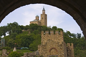 The medieval stronghold of Tsarevets, Veliko Tarnovo, Bulgaria The medieval stronghold of Tsarevets, Veliko Tarnovo, Bulgaria