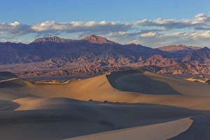 The Mesquite sand dunes in Death Valley National Park, California, USA The Mesquite sand dunes in Death Valley National Park, California, USA