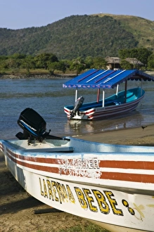 Mexico, Guerrero, Barra de Potosi. Fishing Boat Mexico, Guerrero, Barra de Potosi. Fishing Boat