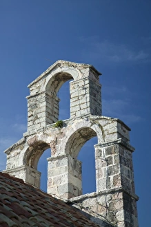 Montenegro, Budva. Budva Old Town / Stari Grad, Church Detail Montenegro, Budva. Budva Old Town / Stari Grad, Church Detail