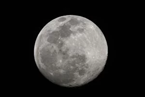 Images Dated 3rd April 2004: Full moon in black and white. Credit as: Arthur Morris / Jaynes Gallery / Danita Delimont