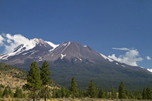 Mount Shasta north facing side located in Siskiyou County, California, USA Mount Shasta north facing side located in Siskiyou County, California, USA