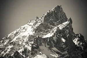 Mount Teewinot in winter, Grand Teton National Park, Wyoming USA Mount Teewinot in winter, Grand Teton National Park, Wyoming USA