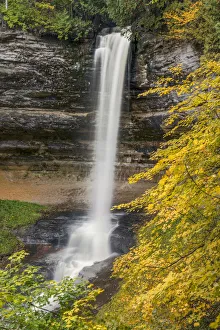 Munising Falls, Pictured Rocks National Lakeshore, Alger County Munising Falls, Pictured Rocks National Lakeshore, Alger County