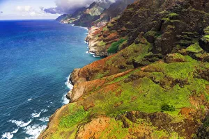 The Na Pali Coast, Na Pali Coast Wilderness State Park, Kauai, Hawaii, USA The Na Pali Coast, Na Pali Coast Wilderness State Park, Kauai, Hawaii, USA