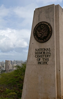 National Memorial Cemetery Pacific Punchbowl in Honolulu Hawaii Oahu National Memorial Cemetery Pacific Punchbowl in Honolulu Hawaii Oahu