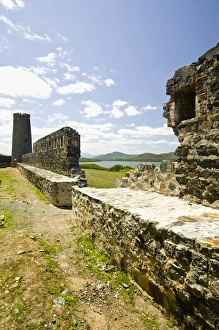 NEW CALEDONIA, Central Grande Terre Island, La Foa. Fort Teremba- Colonial fort built NEW CALEDONIA, Central Grande Terre Island, La Foa. Fort Teremba- Colonial fort built