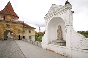 niche, Czech Republic, Ceske Krumlov, World Heritage Site niche, Czech Republic, Ceske Krumlov, World Heritage Site