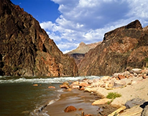 Nobody, North America, USA, Arizona, Grand Canyon National Park, Looking Up River Nobody, North America, USA, Arizona, Grand Canyon National Park, Looking Up River