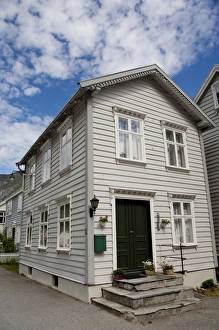 Norway, Laerdal. Gamle Laerdalsoyri (Old Village Center) historic perservation district Norway, Laerdal. Gamle Laerdalsoyri (Old Village Center) historic perservation district