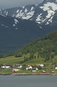 Norway, Tromso. Gateway to the Arctic located above the Arctic Circle. Typical views Norway, Tromso. Gateway to the Arctic located above the Arctic Circle. Typical views