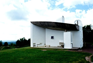 Notre Dame de Haut by Le Corbusier. Ronchamp, Haute-Saone, Franche-Comte Notre Dame de Haut by Le Corbusier. Ronchamp, Haute-Saone, Franche-Comte