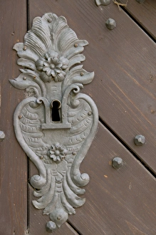 old door lock, Czech Republic, Ceske Budejovice old door lock, Czech Republic, Ceske Budejovice