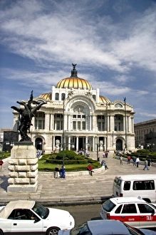 The Palace of Fine Arts in Mexico City, Mexico The Palace of Fine Arts in Mexico City, Mexico