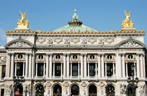 Palais Garnier or Opera Garnier (Theater Opera). Designed by Charles Garnier in the Palais Garnier or Opera Garnier (Theater Opera). Designed by Charles Garnier in the