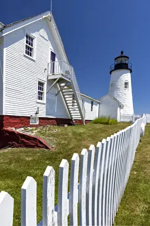 Pemaquid Point Lighthouse near Bristol, Maine, USA Pemaquid Point Lighthouse near Bristol, Maine, USA