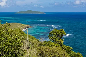 Point Udall with Buck Island in background, St. Croix, US Virgin Islands Point Udall with Buck Island in background, St. Croix, US Virgin Islands