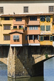 Ponte Vecchio (1345), Florence (Firenze), UNESCO World Heritage Site, Tuscany, Italy Ponte Vecchio (1345), Florence (Firenze), UNESCO World Heritage Site, Tuscany, Italy