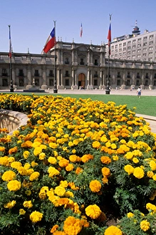 The Presidential Palace in Santiago, Chile. chile, chilean, chiano, south america The Presidential Palace in Santiago, Chile. chile, chilean, chiano, south america
