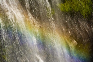 Rainbow; Narada Falls; Mount Rainier National Park; Washington; USA Rainbow; Narada Falls; Mount Rainier National Park; Washington; USA