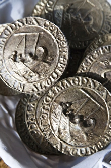 Replica ancient Roman coinage once circulated in Israel Replica ancient Roman coinage once circulated in Israel