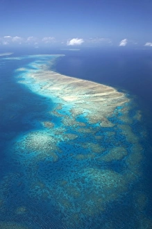 Rudder Reef, Great Barrier Reef Marine Park, North Queensland, Australia - aerial Rudder Reef, Great Barrier Reef Marine Park, North Queensland, Australia - aerial