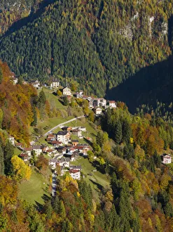 San Tomaso Agordino in the Dolomites of the Veneto San Tomaso Agordino in the Dolomites of the Veneto