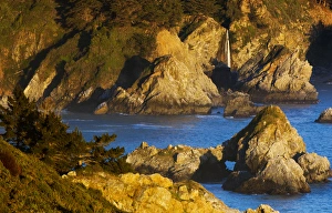 Sea stacks and arcs formed by water erosion, northern California Sea stacks and arcs formed by water erosion, northern California