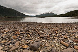 Shoreline near the Drake Passage, Tierra Del Fuego, Patagonia, Argentina Shoreline near the Drake Passage, Tierra Del Fuego, Patagonia, Argentina