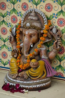 Small shrine to Ganesh, Jaipur, Rajasthan, India Small shrine to Ganesh, Jaipur, Rajasthan, India