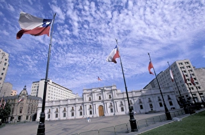South America, Chile, Santiago Palacio de la Moneda, the historically important South America, Chile, Santiago Palacio de la Moneda, the historically important