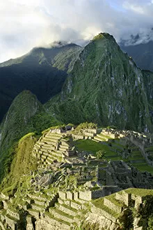 Images Dated 4th December 2002: South America Peru Machu Picchu Morning