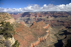 South Rim view of the Grand Canyon, Arizona, USA South Rim view of the Grand Canyon, Arizona, USA