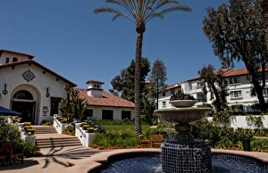 Spanish villa architecture of La Costa Spa & Golf Resort in Carlsbad, California Spanish villa architecture of La Costa Spa & Golf Resort in Carlsbad, California