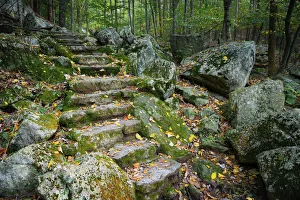 Staircase to Wigwam Falls, Virginia, Blue Ridge Parkway Staircase to Wigwam Falls, Virginia, Blue Ridge Parkway