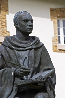 A statue in the court yard of Dom Ruinart (1657-1709) who has also given his name A statue in the court yard of Dom Ruinart (1657-1709) who has also given his name