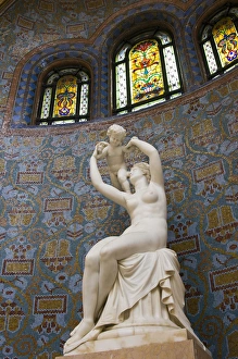 Statue inside The Gellert Hotel and Baths, known as the finest of Budapest bath houses Statue inside The Gellert Hotel and Baths, known as the finest of Budapest bath houses