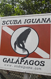 Suba sign on Santa Cruz Highlands Galapagos Islands Ecuador South America Galapagos Suba sign on Santa Cruz Highlands Galapagos Islands Ecuador South America Galapagos