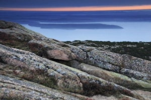 Sunrise from Cadillac Mountain, Porcupine Island, Acadia National Park, Maine, USA Sunrise from Cadillac Mountain, Porcupine Island, Acadia National Park, Maine, USA