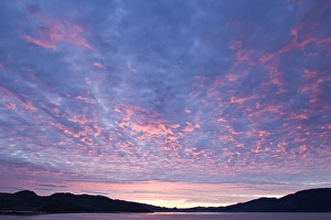 Sunrise Sondrestrom Fjord West Coast of Greenland Sunrise Sondrestrom Fjord West Coast of Greenland