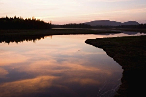 Sunset over the Bass Harbor Marsh in Maines Acadia National Park Sunset over the Bass Harbor Marsh in Maines Acadia National Park