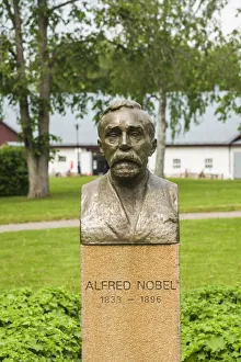 Sweden, Varmland, Karlskoga, Bjorkholm, the home of inventor Alfred Nobel Sweden, Varmland, Karlskoga, Bjorkholm, the home of inventor Alfred Nobel