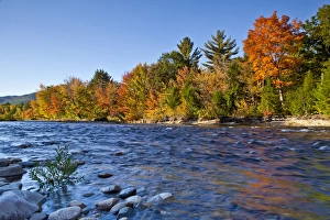 The Swift River in New Hampshires White Mountains. Albany, New Hampshire. Fall The Swift River in New Hampshires White Mountains. Albany, New Hampshire. Fall