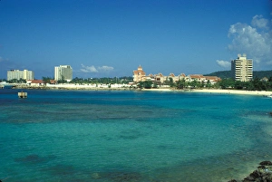 Caribbean Vacation Spots Prints: Tropical Beach