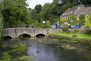 Gloucestershire Countryside Prints: Trout stream in