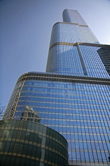 The Trump International Hotel and Tower located in downtown Chicago, Illinois, USA The Trump International Hotel and Tower located in downtown Chicago, Illinois, USA