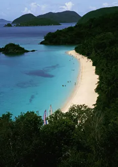 Trunk Bay Beach, St. Johns: One of the beaches best in the world Trunk Bay Beach, St. Johns: One of the beaches best in the world