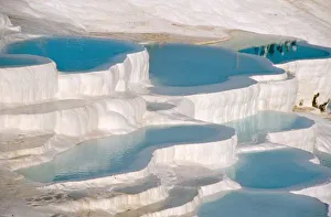 Pamukkale Limestone Hot Springs Print