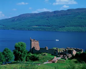 Urquhart Castle and Loch Ness, Highlands, Scotland Urquhart Castle and Loch Ness, Highlands, Scotland